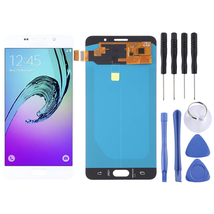 Écran LCD et numériseur complet (matériau OLED) pour Galaxy A7 (2016), A710F, A710F/DS, A710FD, A710M, A710M/DS, A710Y/DS, A7100, For Samsung Galaxy A7 (2016) OLED, For Galaxy A7 (2016) OLED